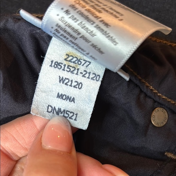 π₯ PAIGE Hoxton Straight Jeans β Mona Wash, Size 28 π₯ - Picture 13 of 15